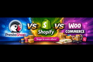 PrestaShop vs Shopify vs WooCommerce: Quale scegliere per un negozio di quartiere nel 2026?